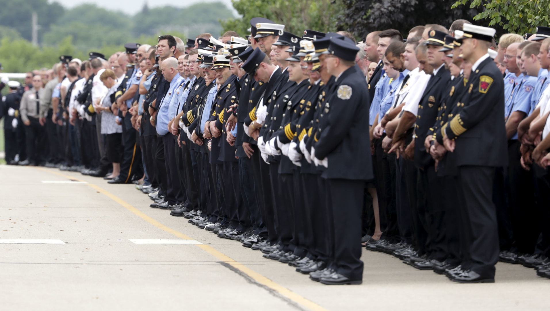 Funeral for fire Capt. Cory Barr